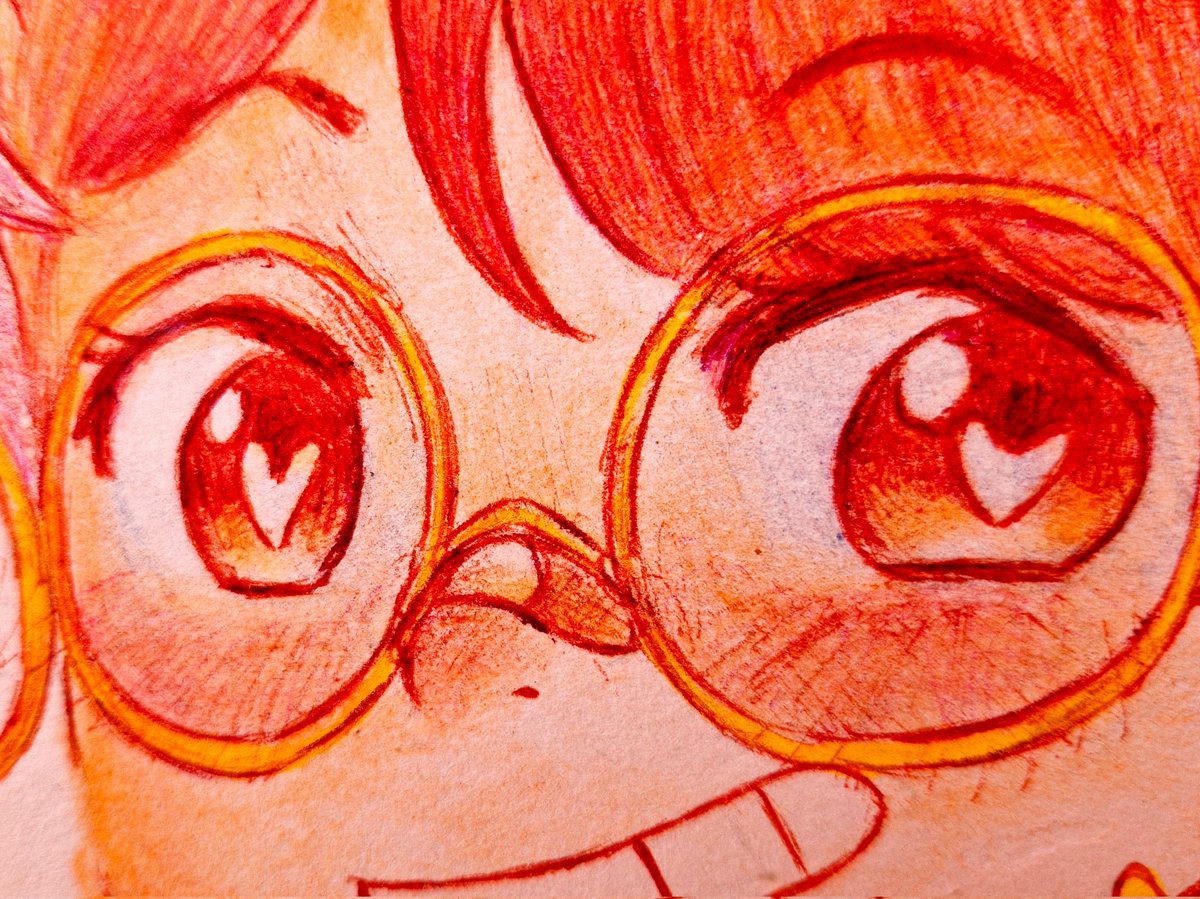 A tenda vermelha deixou o desenho avermelhado dms