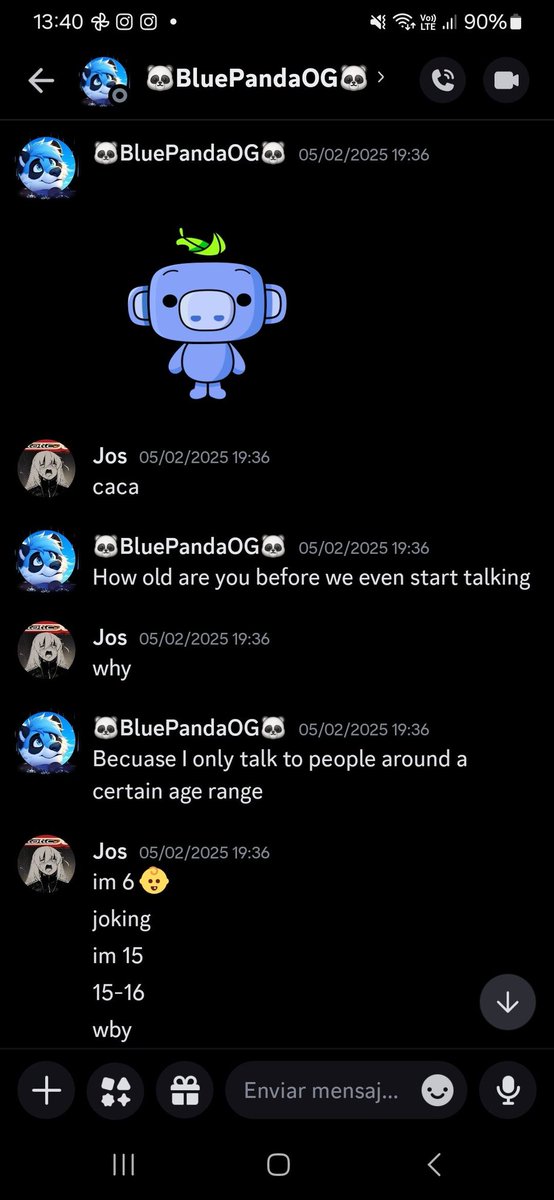 LngLxstLewnatyk's tweet photo. Kinda funny you need to make an alt account to run away from your problems @BluePandaOG0 . Half of Greenville chat knows. Half your friends know. Don't go blaming everybody else, you're the lone reason to all your problems. 

#furryfandom #exposed #racism #pedo https://t.co/qVaWcnVjwW