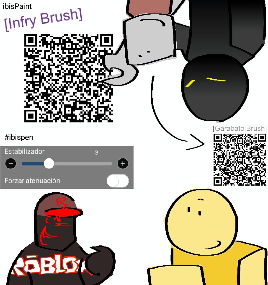 Hello! I made this brush very similar to Infry's (or Hello John Doe's ...