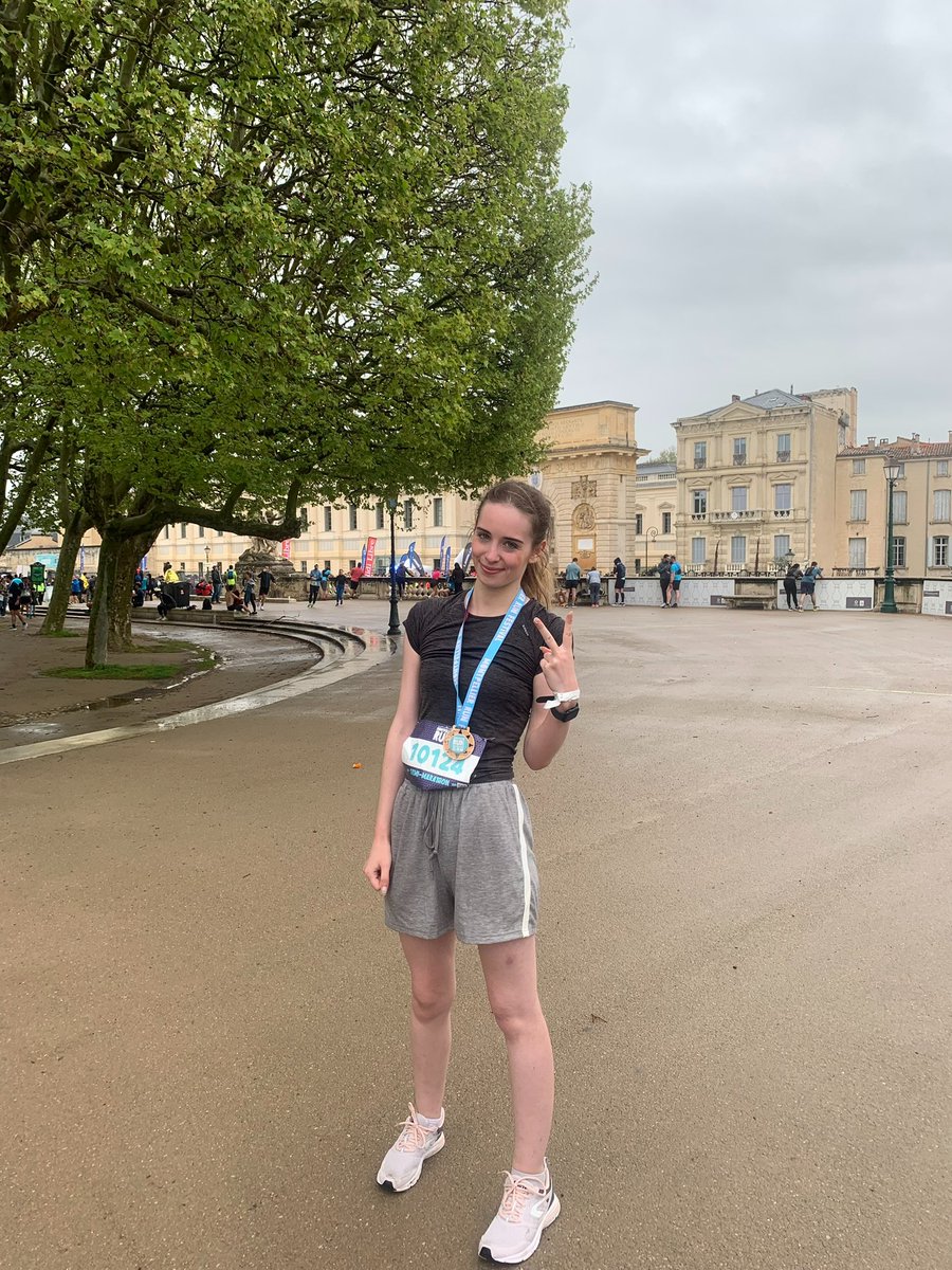 J’AI FINI MON SEMI MARATHON 😭😭😭😭