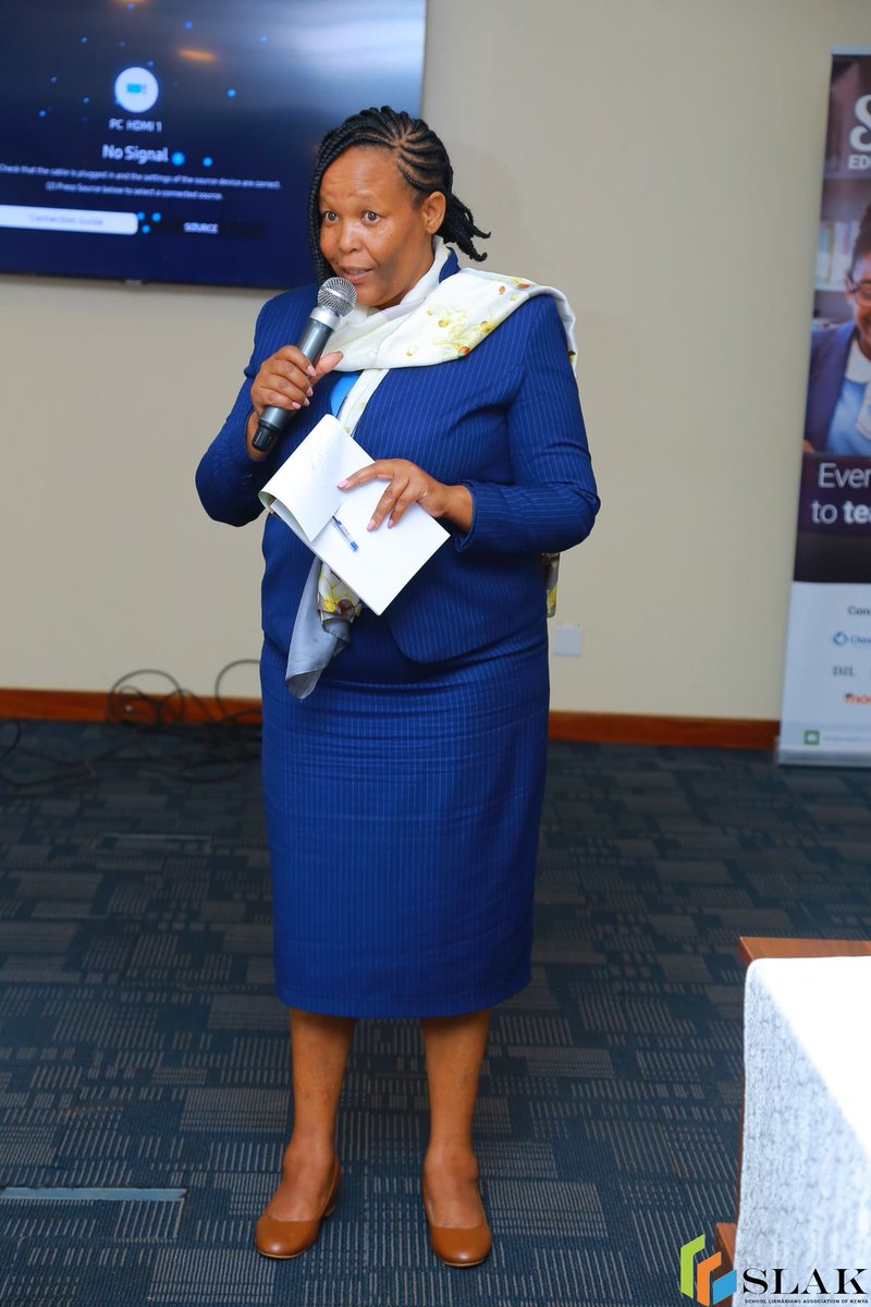 schlibrarianske's tweet photo. In a powerful session, Mrs. Patricia Chebet, University Librarian at Kabarak University, highlighted the importance of aligning school library services with the school curriculum. 

#SLAKatThikaGreenGolf
#SLAKWorkshop https://t.co/Iwh6VdqCXp