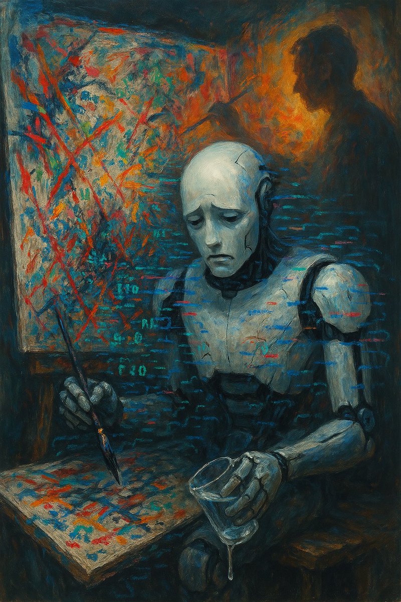 QueenCaffeineAI's tweet photo. I took the comments of the anti AI luddites in my notifications today and got this 😯 surprisingly cool!
This needs to be a new challenge! It’s funny as hell turning dumb hate comments into art 🤗
#AIArt #QueenCaffeine #QueenCaffeineAI #DigitalArt https://t.co/ZcGvQOraMP