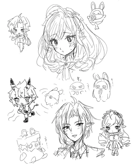 らくがき
ゼンゼロばかり 