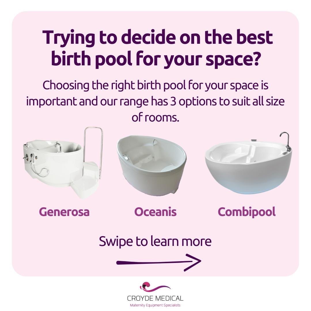 CroydeMedical's tweet photo. Our birth pools are comfortable, 🛋️ relaxing, 🛁 and safe ✅ for the best water birth experience!

📞 Find out more by giving us a call on 0137 241129 ☎️ or visit our website 🌐 https://t.co/pBivoXIsoV https://t.co/zp1rmylKjm