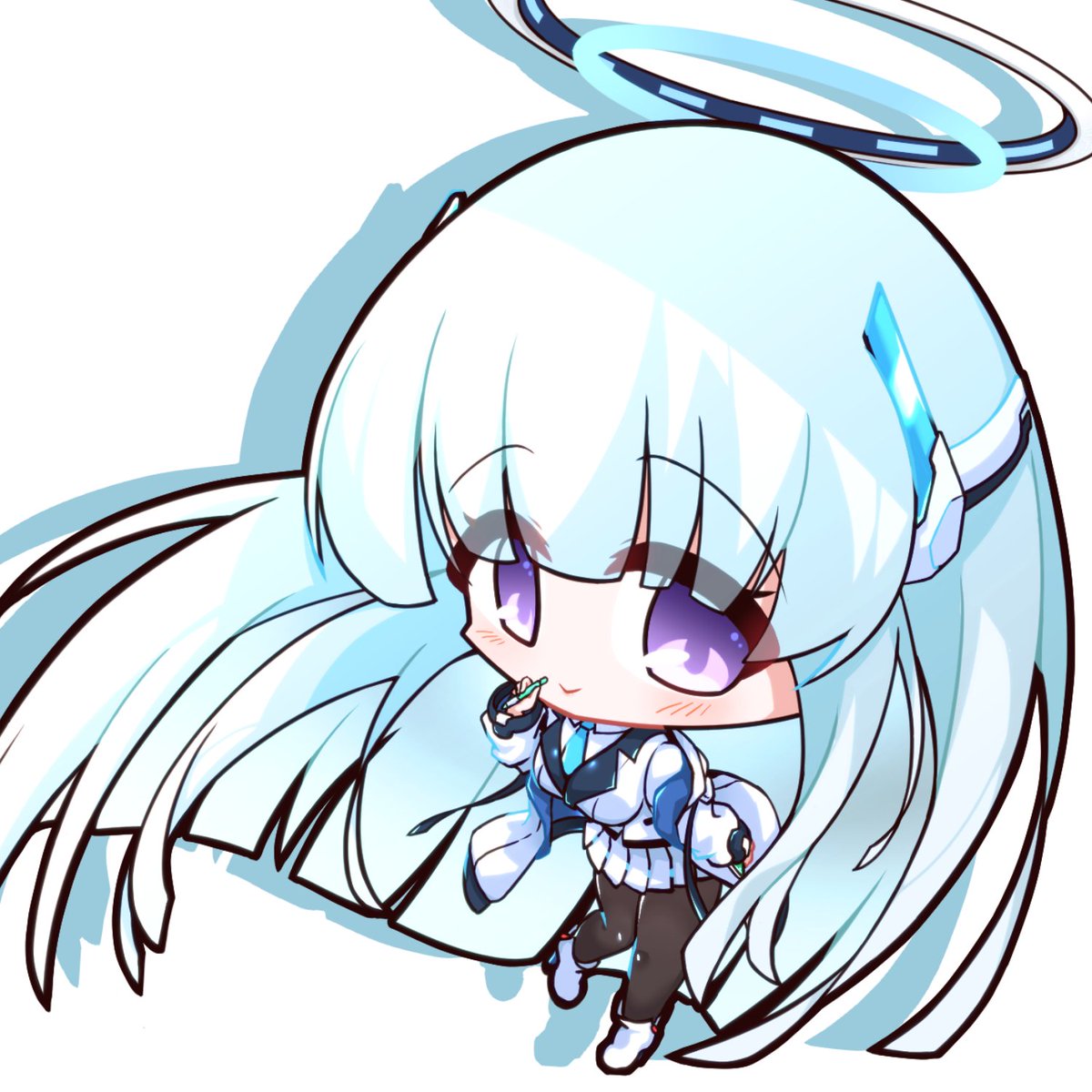 生塩ノア(ブルアカ) 「ノア誕#BlueArchive 」|でぃーじー@絵を描くのイラスト