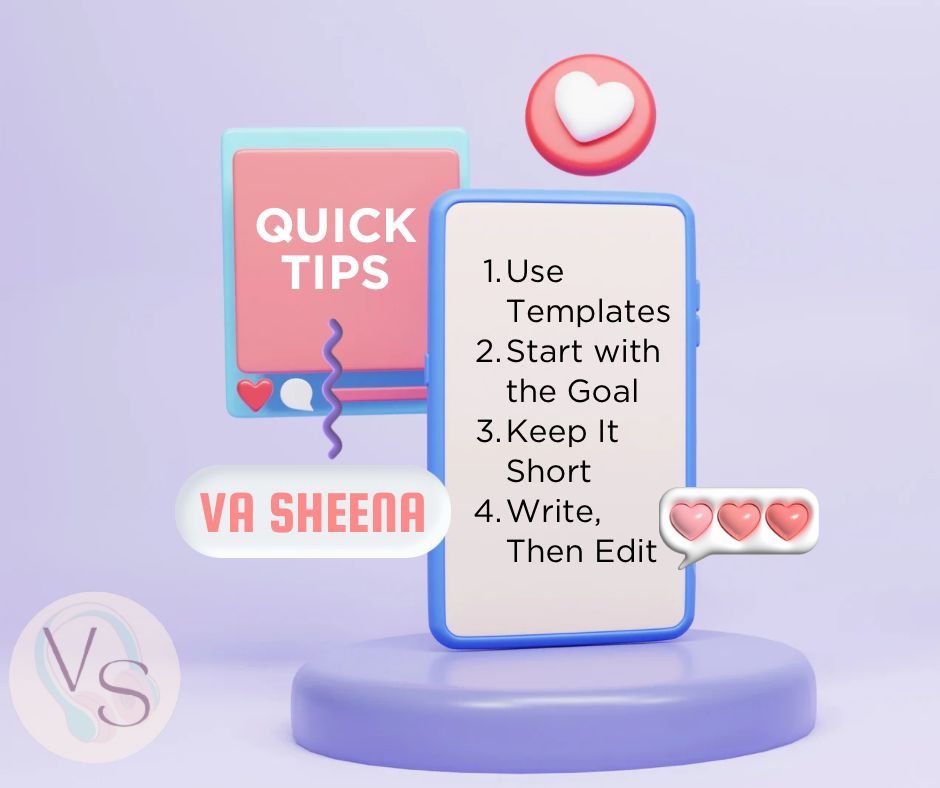 vasyiinaaaa's tweet photo. Quick VA Tips to Supercharge Your Day! 🚀
Let your VA help you work smarter, not harder! 💻✨ #VirtualAssistant#ProductivityHacks #AIForWork #WorkSmart #TaskManagement #VirtuEasewithSheena https://t.co/fXQ387paNH