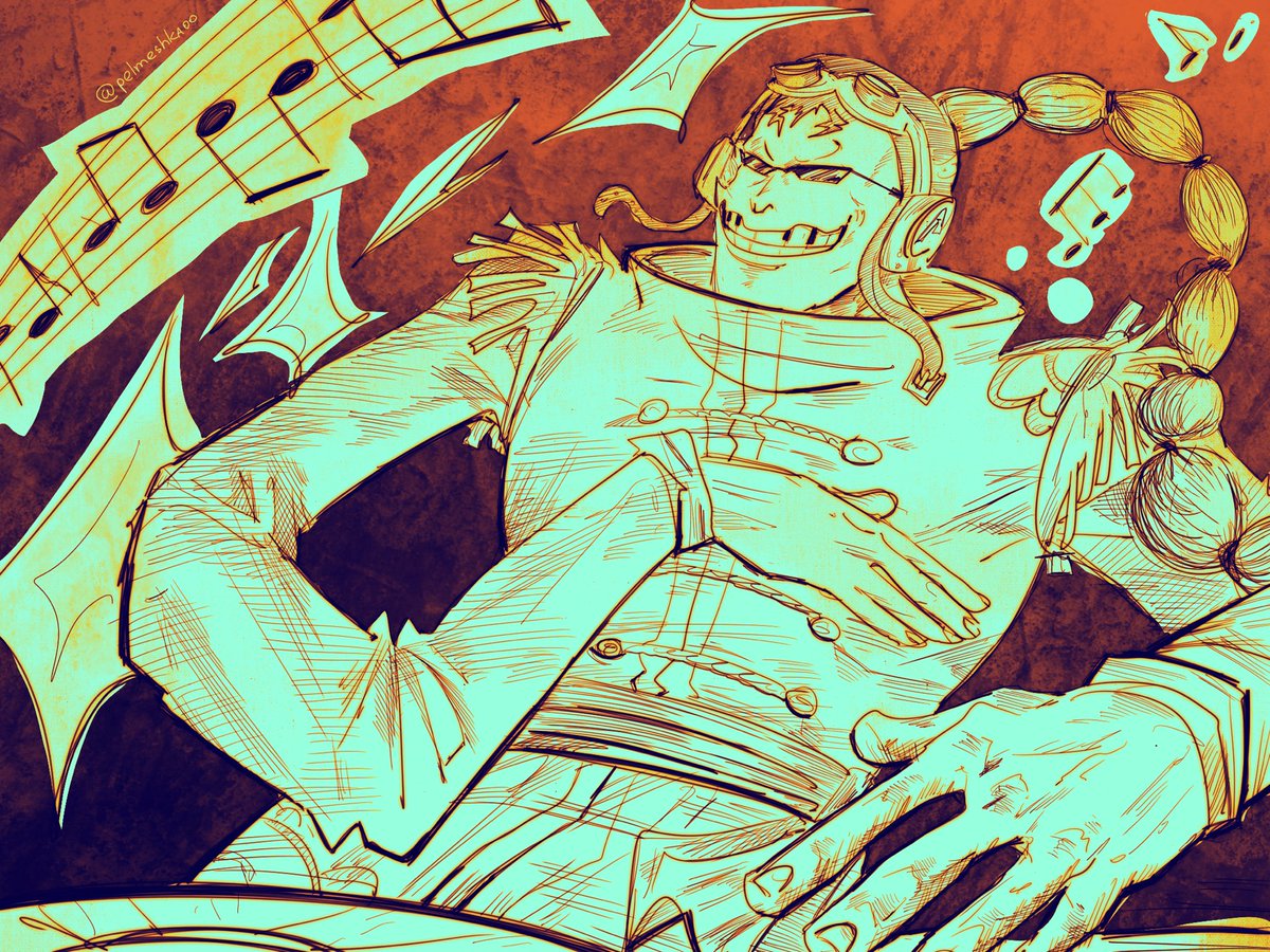 Pelmeshekao's tweet photo. 🎹🥁🎶
#ONEPIECE #APOO https://t.co/VpUoJhqXhM