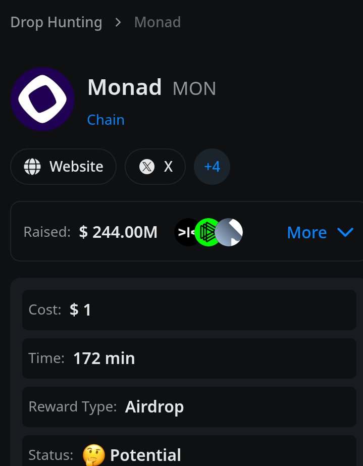 Spotlight_01000's tweet photo. Here is my main two projects
@monad_xyz 10,000 Tps is a dream come to ... More than 100 dapps testing the technology of monad
@Humanityprot the main goal is to get rid of bots with human verification
#humanityprotocal $H
#monad $MON
#airdrops #pinetwork
#altcoins https://t.co/vN6tZlFY64