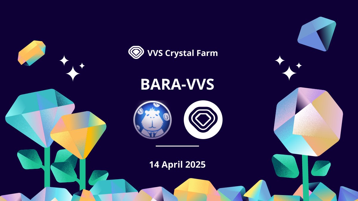 VVS_finance's tweet photo. 🌟 Heads up, #CROFam, #MoleFam & @capy_nation!

A brand-new harvest is on the horizon $BARA - $VVS V2 Dual Rewards Farm is coming! 🌾💎

Stake, farm, and reap the rewards. Are you ready to maximize your yield? 🚜💰

⏳ Emissions begin: April 14, 2025, 9:00 UTC

🔗 Get in early: https://t.co/yrvOBWKK4L

#VVSFinance #CapybaraNation #DeFi #YieldFarming