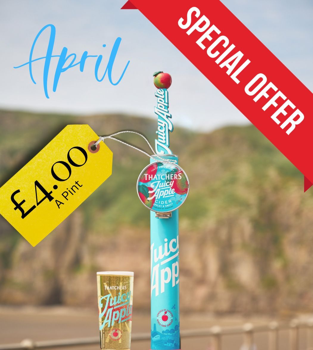 Sunday &amp; sunshine, mean only one thing get down the bridge for ya thatchers juicy just £4.00 a pint until end of April. 
#sunshine #thatcherscider