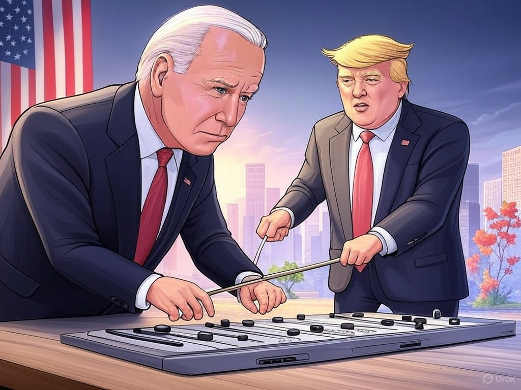 SatlokChannel's tweet image. 7/10 Biden’s administration has maintained many of Trump’s tariffs but is focusing more on targeted tariffs for strategic sectors like green energy, tech, and national defense especially to counter China’s economic influence. 
#USTariffs
#BidenAdministration
#ChinaEconomic