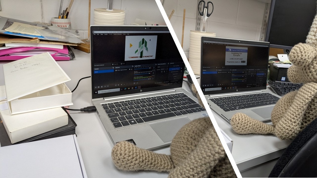 BerksArchives's tweet image. Godric helped digitise some VHS tapes from the Digital Equipment Corporation collection recently. They will be uploaded to our online digital repository. You can discover other digital archives in the repository online rdguk.info/D5D6n #ArchiveTechnology #Archive30