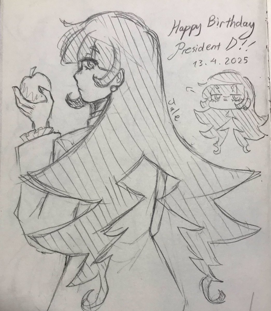 ElvaEllis09's tweet photo. It’s President D birthday so I decided to draw him!!
Happy Birthday 🎂🎂🍎🍎🍎!!!!!!!
#怪盗ジョーカー #kaitoujoker https://t.co/qQ2ZMw5GEf