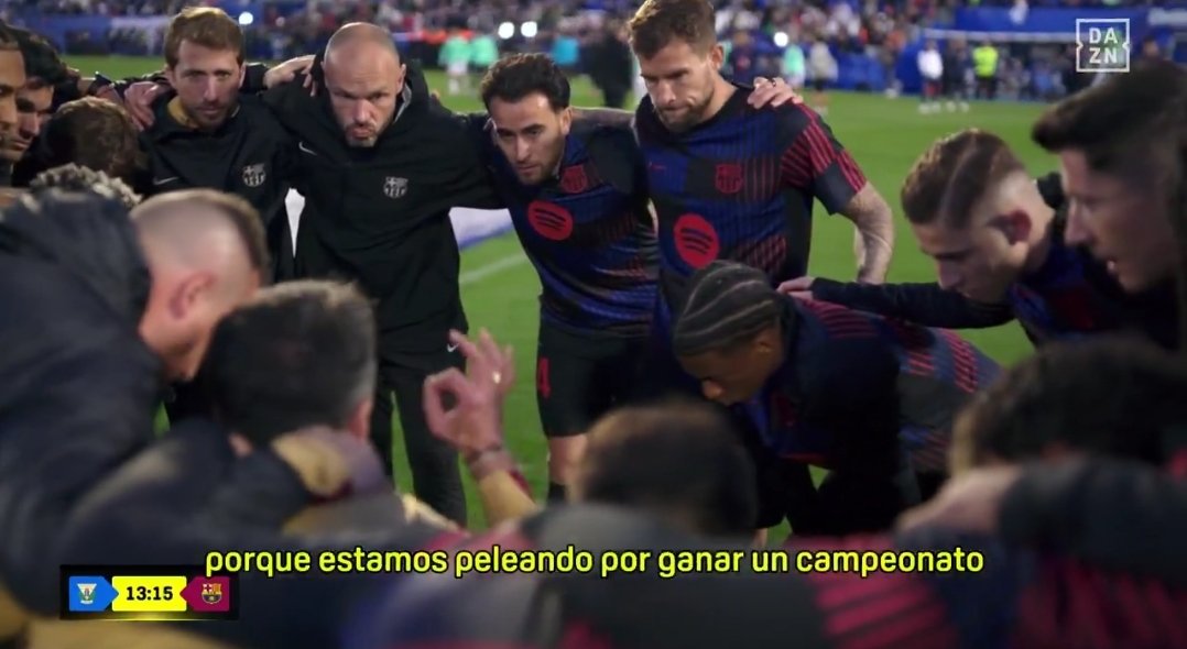 🚨🎙️| Pepe Conde: "In games like this leagues are won or lost, they're fighting to stay up we're fighting for the title, they DO NOT want this more than us. We want it more than them because we're fighting for the championship. Let's not throw away all the work. Let's get to it."