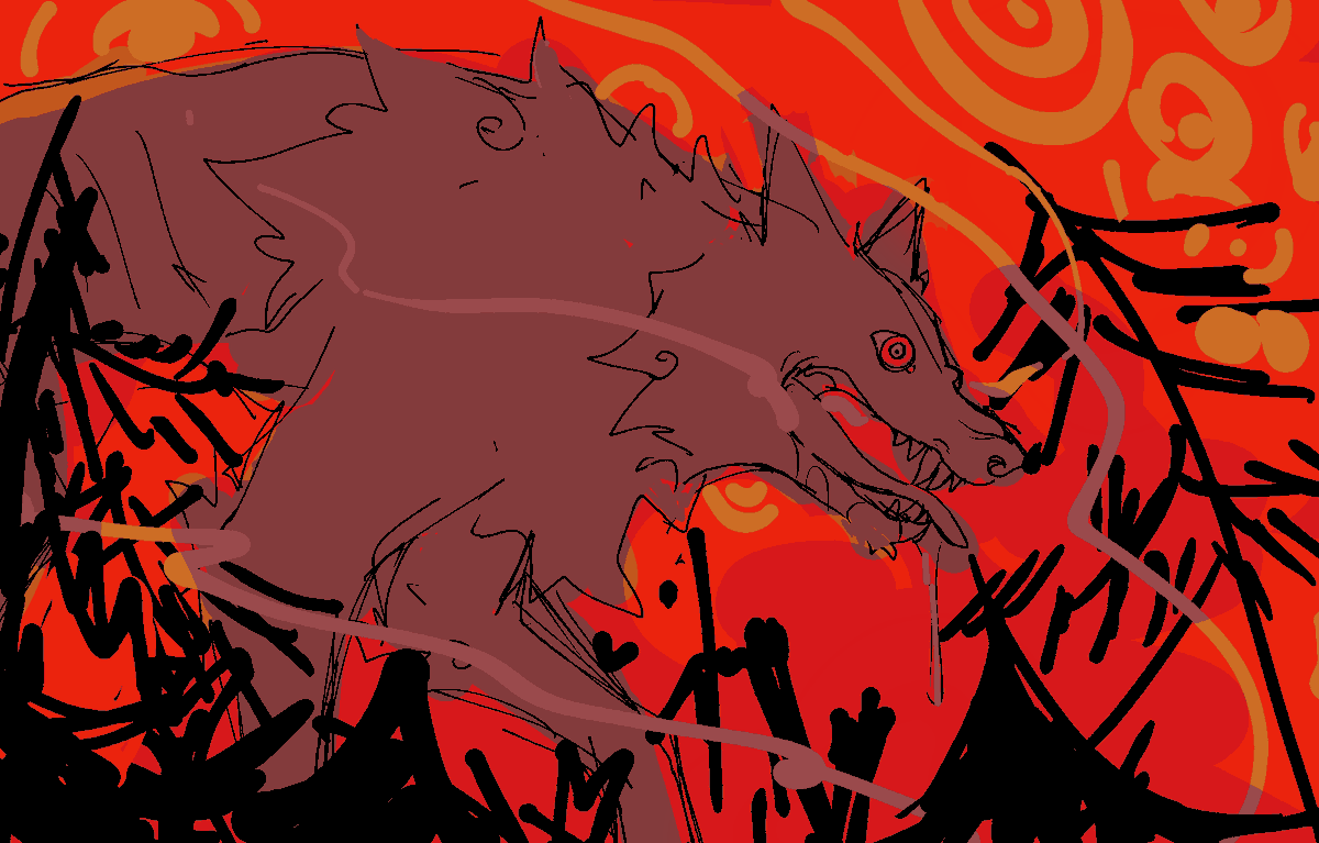 art by <a href="/3xecutriX/">TART</a> for the chapter "men of the copper mine" ft. dearg, terrestrial god of war.