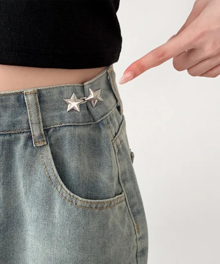 허리 큰 바지는 이 클립으로 해결 가능 
예쁘기까지해서 포인트 주기 좋음 !!