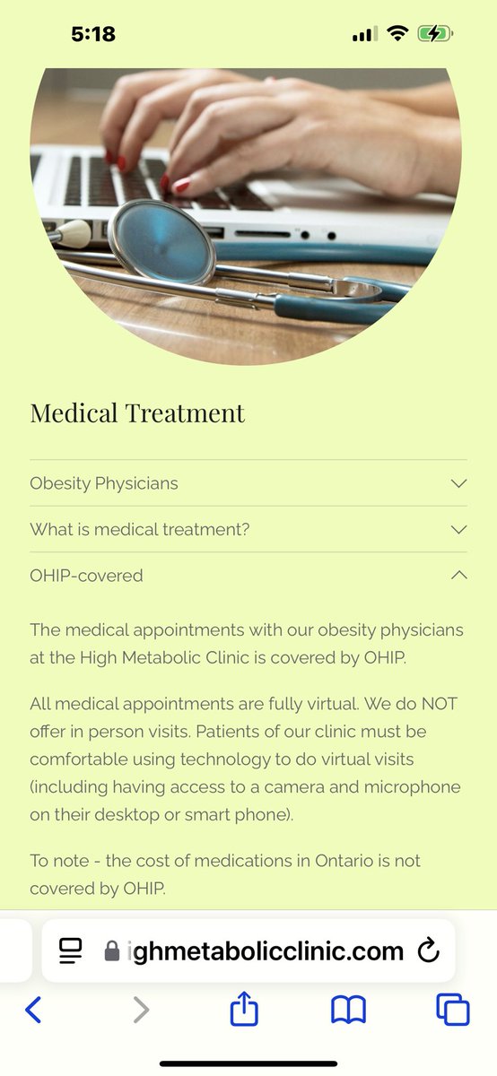 KimP_CA's tweet photo. @drjasonfung I’m stumped. Why is your clinic -Toronto Metabolic Clinic-no longer OHIP qualified? Other ON clinics are fully virtual too. An effort to commodify your method? Bariatric surgery norm in ON. Why gate-keep a lifesaving approach? Referrals to your services available? 🙏DM to clarify https://t.co/KWuanhnyXM