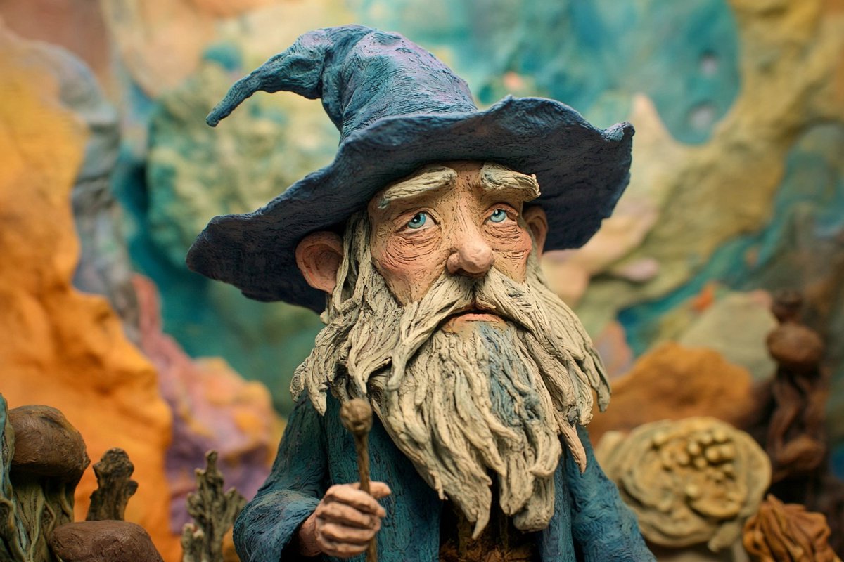 azed_ai's tweet photo. Prompt share: claymation

💬Prompt:
A claymation-style [subject], sculpted with rough fingerprints, hand-painted imperfections, and smudges. Set in a diorama of earthy textures and pastel backdrops, giving it a tangible, handmade feel.

Check ATLs for inspiration ✨ https://t.co/gFfe0mxYMP