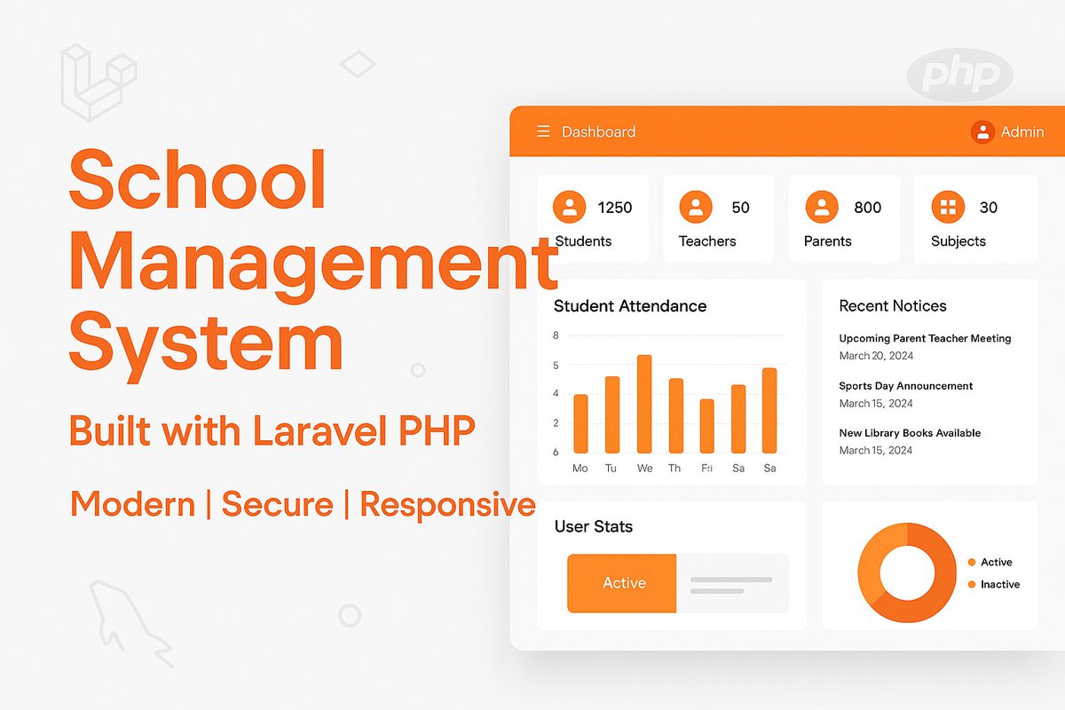 durjaygp's tweet photo. Check out my Gig on Fiverr: create a complete school management system in laravel https://t.co/fi9VCi84ez 
@fiverr 
#schoolwebsite #laravel #laravelportfolio #portfolio #personalwebsite https://t.co/B0Hq3nC31w
