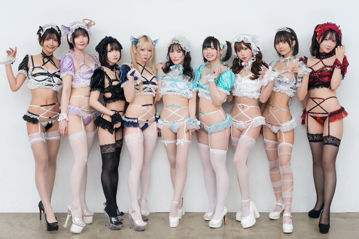 本日はpharfaite撮影会ありがとうございました✨
新レースリミテーションをお披露目させて頂きました！3way仕様で大変着用しやすくリニューアル致しました💫

次回は5/6開催pharfaite showcaseでお会いしましょう💎

【出演モデル】
香水じゅんさん @jun_kasui 
あまつまりなさん@R_Ap8_ 
天川星夏さん@seika_ruru 
五木ゆうりさん@u__rchan 
かれしちゃん @karechan3840 
南あみさん@amichan_0907 
白田まいさん@sirotama0907 
うたたね翠さん@meidomusumemoe 
こまめさん@pipipi_koma
