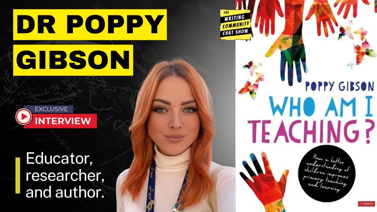 📚The Writing Community Chat Show / The WCCS 📚 (@writing_show) on Twitter photo Teacher Burnout is Real!
We sat down with Dr. Poppy Gibson to discuss how teachers can protect their mental health, avoid burnout, and better understand their students in today’s challenging classrooms.
Listen / watch the interview now!
youtu.be/-1HvMpSdMYA
<a href="/poppygibsonuk/">Dr Poppy Gibson</a> Teacher Burnout is Real!
We sat down with Dr. Poppy Gibson to discuss how teachers can protect their mental health, avoid burnout, and better understand their students in today’s challenging classrooms.
Listen / watch the interview now!
youtu.be/-1HvMpSdMYA
<a href="/poppygibsonuk/">Dr Poppy Gibson</a>