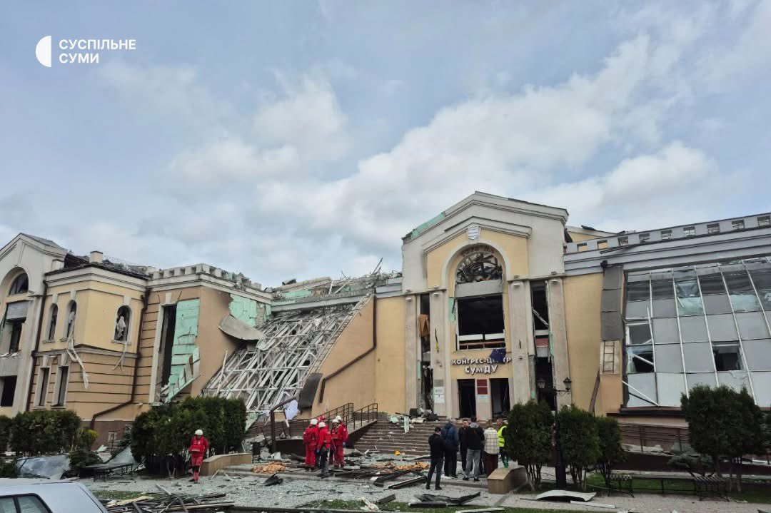 Russia pretends to be a religious country. We must look not at words but at actions. This Sunday, many people celebrate the great Christian holiday. And the Russians hit the center of Sumy with ballistic missiles. They killed at least 20 people this Sunday. Putin does not stop