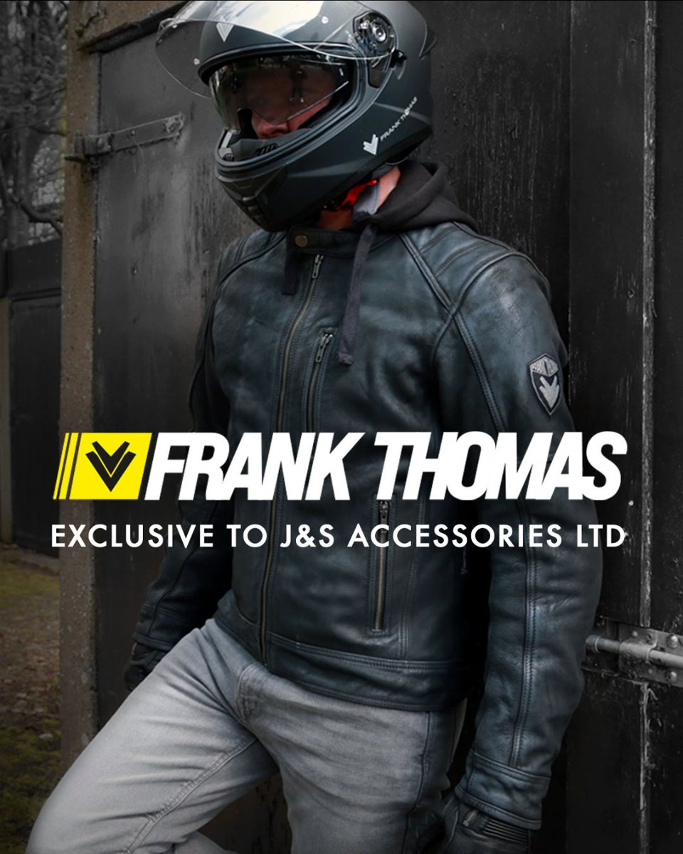 js_accessories's tweet image. 🇬🇧 Exclusively at J&amp;amp;S!
From Northampton to national icon
Frank Thomas has been crafting top-notch motorbike gear since day one.

Riders know the name. You’ll love the kit.

#FrankThomasMoto #Frank_Thomas_Clothing