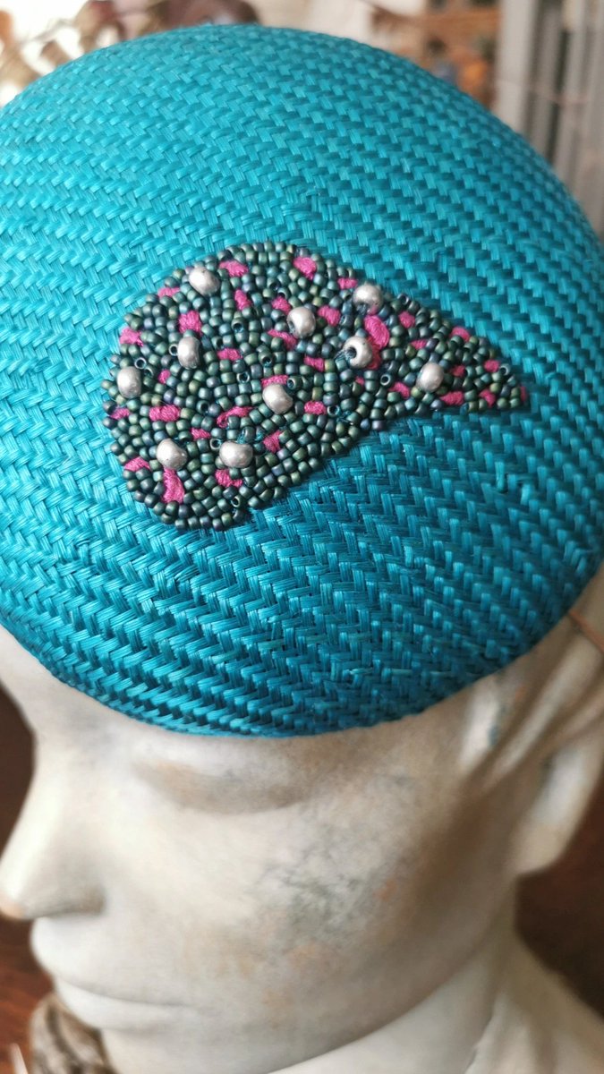 Beading. Takes a while!