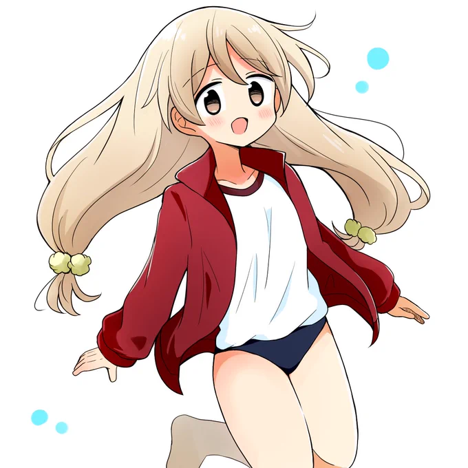 宮川さん(ブルマジャージのすがた) 