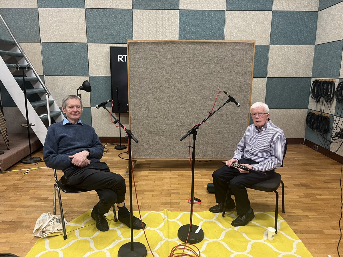 TheRollingWave's tweet photo. Tonight  we’re righting a wrong from the 1950s when Billy Clifford wasn’t allowed play on the radio with The Star of Munster Céilí Band because his tin whistle wasn’t a ‘proper instrument’!!! Delighted to have been able to put this right with help from @pbpipes @MacCoillte ! https://t.co/vl1EIAyeB3