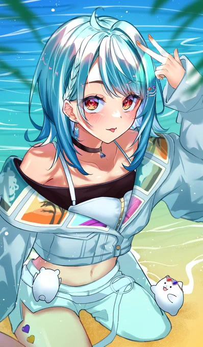 らむち初描きから約2年半の成長!