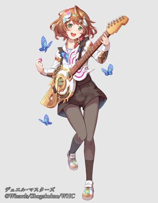 4/12発売!デュエル・マスターズ【キャラプレミアムデッキ「ドラゴン娘になりたくないっ!」Jack-Pot-Live!! in 桜龍高校】にて『R 庵野水晶』と『SR 龍風混成 ザーディクリカ』の庵野水晶を描かせていただいております!よろしくお願いします#デュエル・マスターズ #デュエマ 