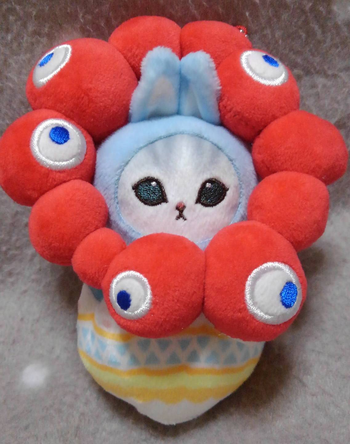 ミャクミャクモフサンド ミャクミャクモフサンド ぬいぐるみマスコット 立ち - メルカリ
