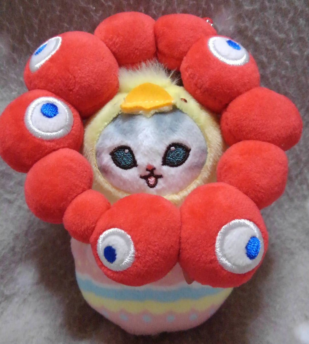 本日❣️万博開幕～🎉❤️💙🎊 開幕記念で #イースターにゃん の