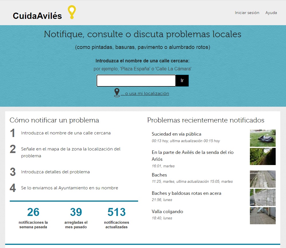 📲 La herramienta #CuidaAvilés permite notificar al Ayuntamiento incidencias de mantenimiento en la vía pública

🔗 Web: f.mtr.cool/ictsqyhxzn
🔗 App Android: f.mtr.cool/fhqheoafjx
🔗 App iOS: f.mtr.cool/udmhtstsui