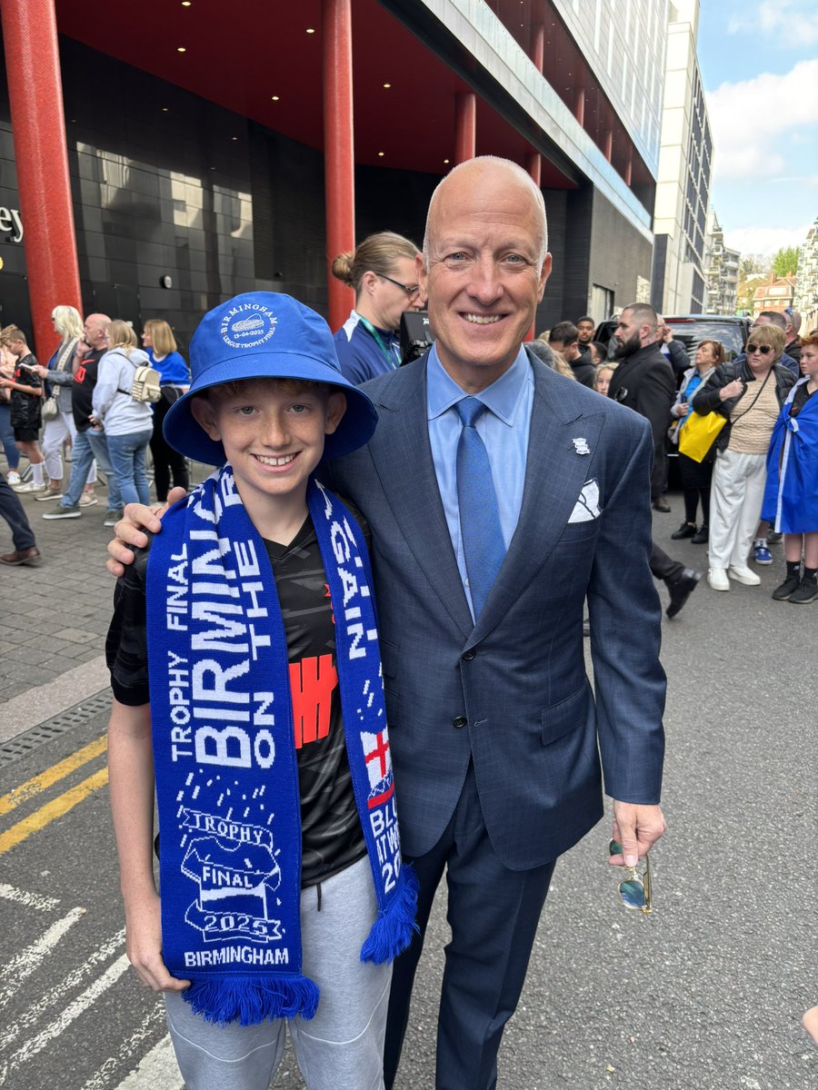 MrsClinton39's tweet photo. Thanks for the photo @BCFC George &amp; Tom ⚽️💙 x https://t.co/1cmY320TbJ