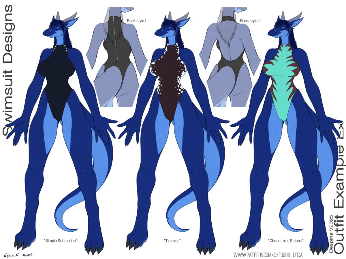 Despina's swimsuit design example