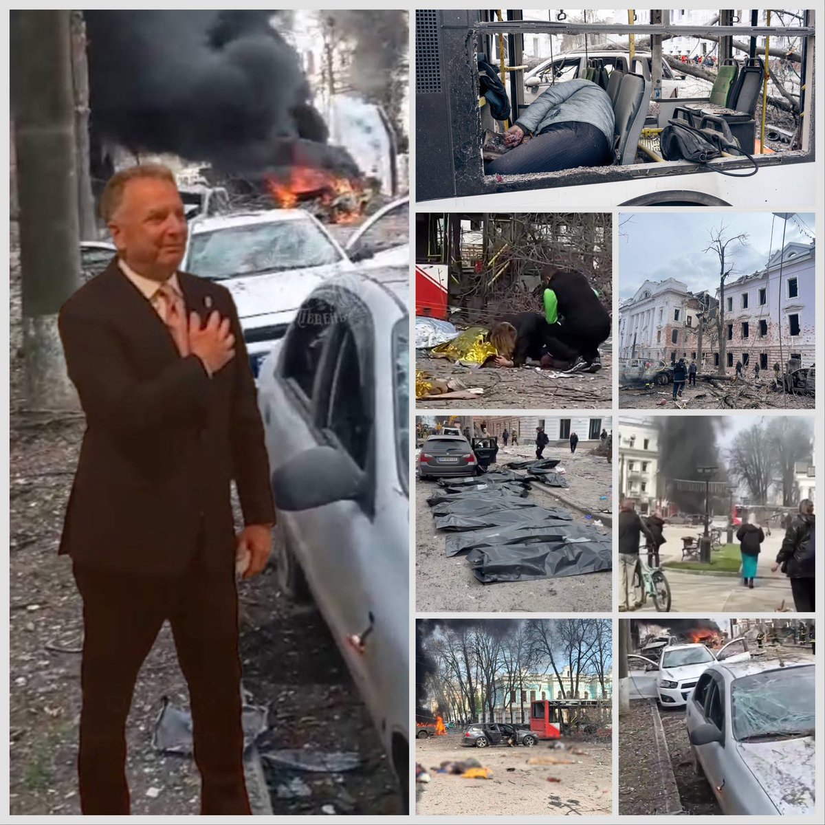 Ihor_from_Kyiv's tweet photo. Sumy.. today💔

 "I don't think putin is a bad person" - Witkoff in an interview with Tucker Carlson. https://t.co/Qh6LY0JnY2