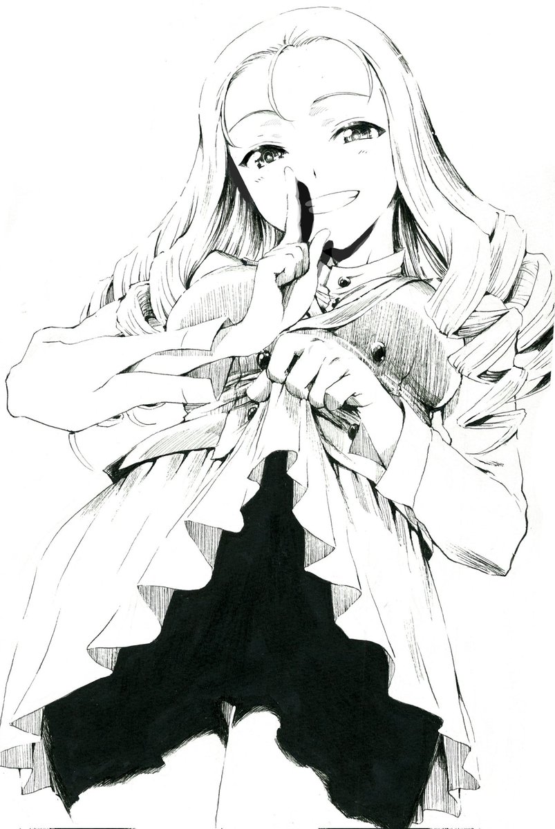 #みなさん3年前の今頃はどんな絵描いてましたか
勿論…マリー様のお誕生日のためのイラストを描いておりました!✨ 