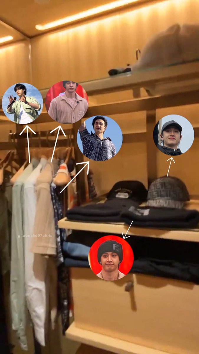 Bang Chan giving us a peek into his closet during his ig live, and he ended up spoiling his entire lineup of soundcheck outfits! He’s been leaning into colorful and printed shirts lately and I’m absolutely loving this new style direction because it suits him so well! 🥺