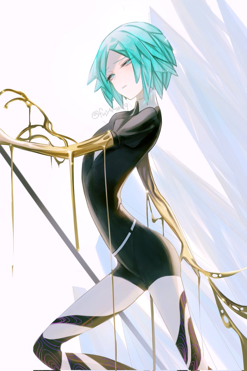 フォスフォフィライト(宝石の国) 「フォス 」|冬海 煌Fuyuumi kou仕事募集中のイラスト