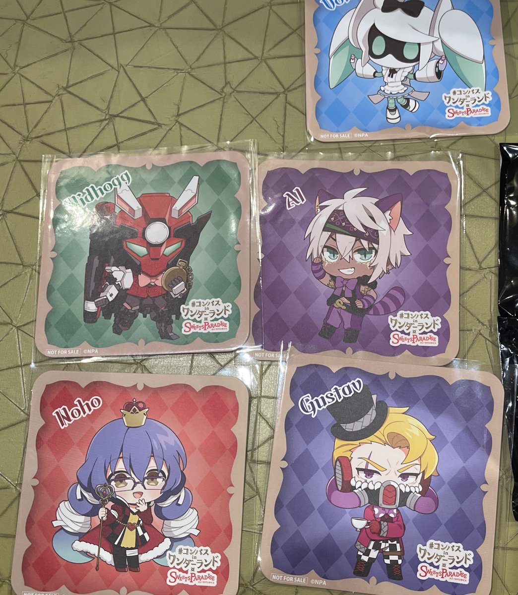 Sm3Ru's tweet photo. 【交換】コンパス スイパラ ワンダーランド 

譲→アル、のほ、GBG、ニーズヘッグ、アタリ、ピエール、バグドール

求→アダム、アクスタのみジャンヌ

 #コンパスグッズ交換 
 #コンパス
  #交換 https://t.co/94uUB0gtDk