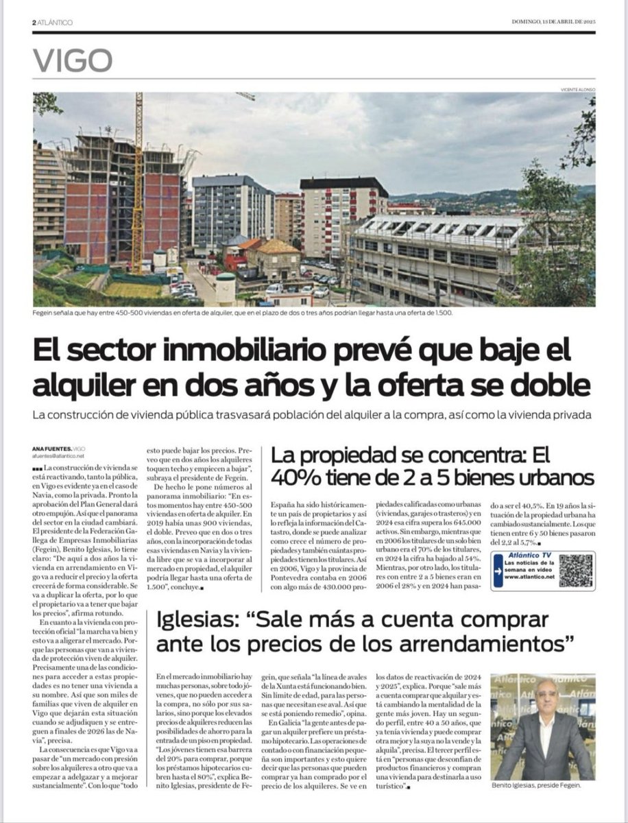 Federación Galega de Empresas Inmobiliarias-FEGEIN (@fegein) on Twitter photo Este domingo de Ramos, datos y valoraciones en el periódico <a href="/AtlanticoDiario/">Atlántico</a> <a href="/LaRegion/">La Región</a> <a href="/anafvigo/">Ana Fuentes</a> <a href="/Xunta/">Xunta de Galicia</a> <a href="/AlfonsoRuedaGal/">Alfonso Rueda</a> <a href="/MMAllegue/">María Martínez Allegue</a> <a href="/CEG_Galicia/">CEG</a> <a href="/abelcaballero/">Abel Caballero</a> <a href="/fegein/">Federación Galega de Empresas Inmobiliarias-FEGEIN</a> <a href="/Benitoiglesias1/">Benito Iglesias</a> <a href="/CepymeNews/">CepymeNews</a> <a href="/CEOE_Campus/">CEOE Campus</a> <a href="/ConselleriaVPI/">C. de Vivenda e Planificación de Infraestruturas</a> <a href="/CEP_Pontevedra/">Confederación Empresarial de Pontevedra (CEP)</a> Este domingo de Ramos, datos y valoraciones en el periódico <a href="/AtlanticoDiario/">Atlántico</a> <a href="/LaRegion/">La Región</a> <a href="/anafvigo/">Ana Fuentes</a> <a href="/Xunta/">Xunta de Galicia</a> <a href="/AlfonsoRuedaGal/">Alfonso Rueda</a> <a href="/MMAllegue/">María Martínez Allegue</a> <a href="/CEG_Galicia/">CEG</a> <a href="/abelcaballero/">Abel Caballero</a> <a href="/fegein/">Federación Galega de Empresas Inmobiliarias-FEGEIN</a> <a href="/Benitoiglesias1/">Benito Iglesias</a> <a href="/CepymeNews/">CepymeNews</a> <a href="/CEOE_Campus/">CEOE Campus</a> <a href="/ConselleriaVPI/">C. de Vivenda e Planificación de Infraestruturas</a> <a href="/CEP_Pontevedra/">Confederación Empresarial de Pontevedra (CEP)</a>