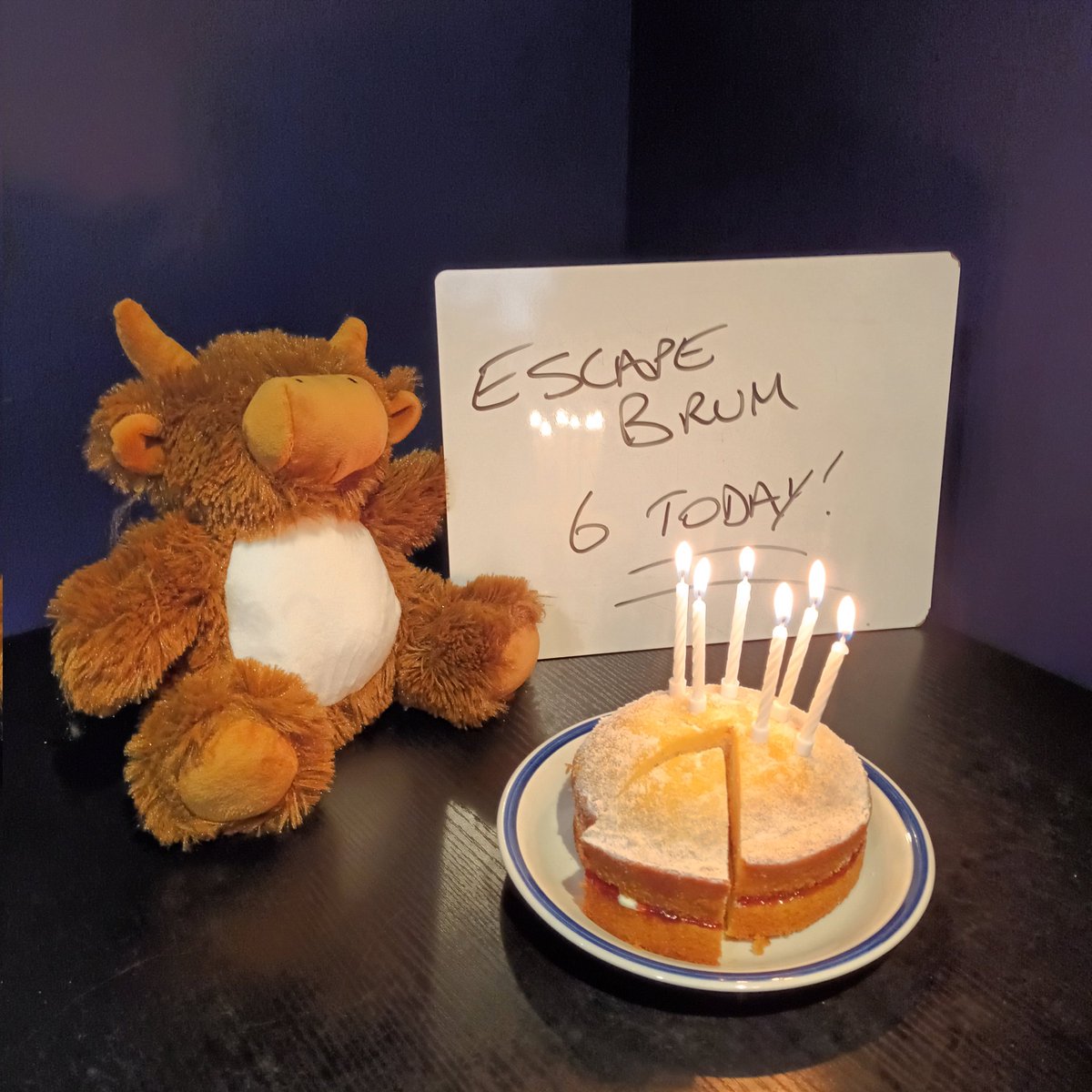 EscapeBrum's tweet photo. Tempus Fugit!

It's our 6th birthday today, doesn't time fly when you're in an Escape Room!

Come and play any of our games this Easter for just £75 with promo code PLAY75 https://t.co/vQxi5Kaf0X