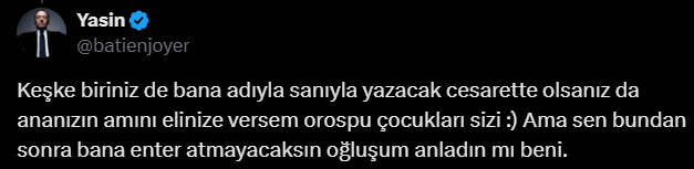 jksjdjgkbsadnlkgoıad fake fake hesaplar açıp dalyaraklık yapan kardeşlerini savunuyo bide bize laf atıyo panjur amcıklı <a href="/batienjoyer/">Yasin</a> <a href="/thebebecan/">Bebecan</a>