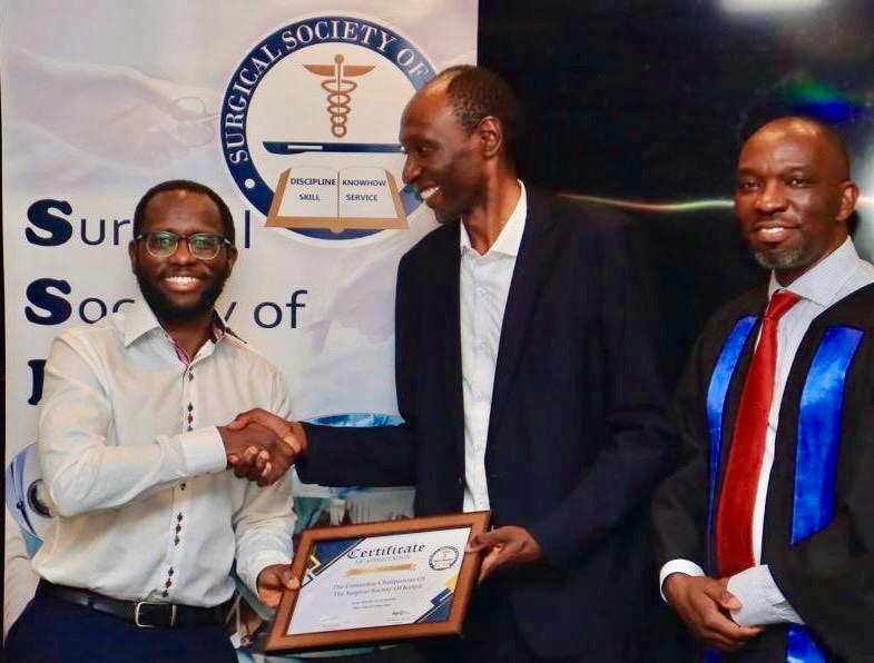 Proximie's tweet photo. Proximie is proud to announce a new milestone in our mission to transform surgical training across Kenya. 

In partnership with @cbittas and @jootrhkisumu (JOOTRH), we are proud to launch a Proximie-powered, @awscloud-enabled digital surgical training hub under the auspices of the @KenyaSurgical.

Currently serving as Treasurer of SSK, Dr. Bitta is known for his excellence in leadership, his deep commitment to patient-centred surgical care, and his belief that better outcomes begin with training the next generation of surgeons. 

"As President of the Surgical Society of Kenya, I am proud to witness the growth of our Proximie-powered Digital Community of Practice - an initiative that places Kenya at the forefront of the digital surgical revolution in East Africa. This milestone at JOOTRH is not only a testament to the power of innovation but also to the visionary leadership of surgeons like Dr. Ceaser Bitta." Prof. @OdulaPaul, President of the SSK

Dr. Ceaser Bitta said: "This hub represents more than just technology - it represents opportunity. By harnessing the power of Proximie, we’re ensuring that surgical training is accessible, collaborative, and focused on delivering the highest standard of patient care. I’m honored to be part of a movement that empowers young surgeons and strengthens our national capacity to serve." 

@DrShannonSG , Head of Global Health at Proximie, said: "At Proximie, we believe that access to safe, high-quality surgery shouldn't depend on geography. This partnership with Dr. Ceaser Bitta and JOOTRH - under the visionary leadership of the Surgical Society of Kenya - represents a powerful step forward in reimagining what surgical training can look like in the digital age." 

We are honoured to support this important work and excited to see JOOTRH emerge as a national hub of digital surgical excellence. 

#ThisisSurgery #SurgicalTraining #GlobalHealthInnovation #EastAfrica