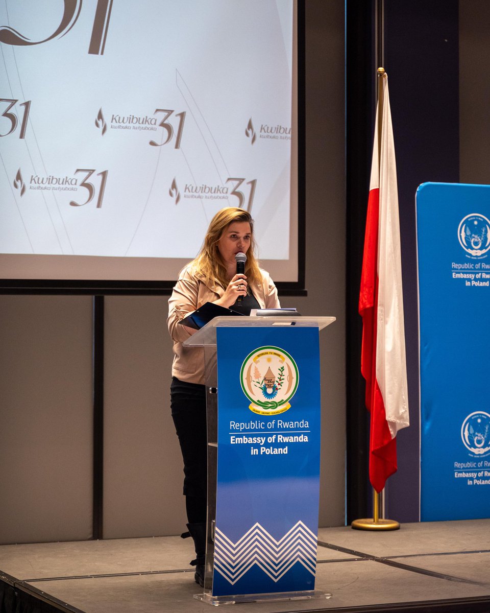 Different Excellencies #Ambassadors and Members of Diplomatic Corps, Rwandans community in Poland and all friends of Rwanda gather at #Kwibuka31 in #Poland. 

#Kwibuka31
📸 <a href="/ashyaka/">Anastase SHYAKA</a>