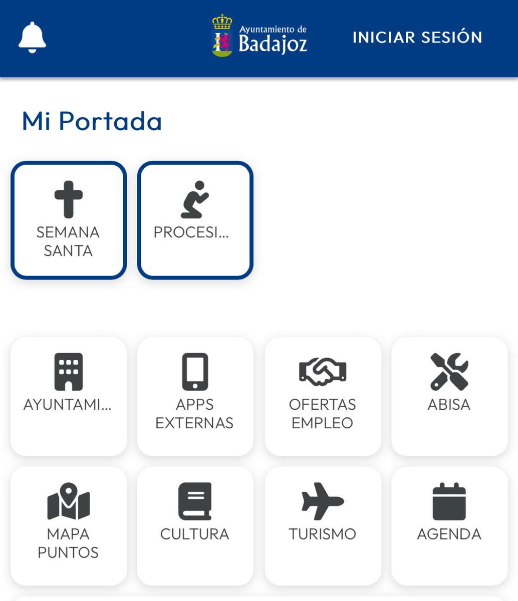 JGijonR's tweet photo. Toda la Información de la @semanasantabjz en la App Badajoz Ciudad! Este año puedes localizar tu procesión en tiempo real! Descárgate la App para estar informado por ejemplo de la Agenda de eventos diaria del @aytodebadajoz ! @BarreraGragera https://t.co/6865xaqToM
