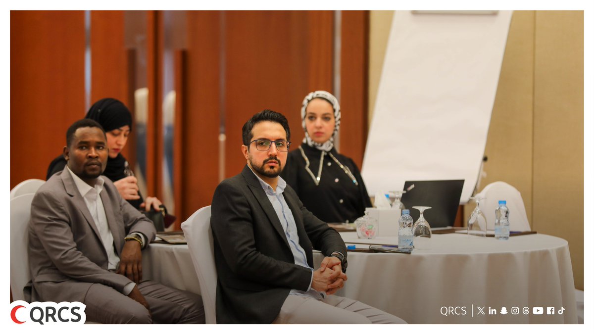 QRCS's tweet photo. @QRCS Sec-Gen @Faisal_AlEmadi  opens 5-day Monitoring, Evaluation, Accountability &amp; Learning workshop, held in cooperation with @IFRC_MENA  regional office https://t.co/SQcFzK87dz