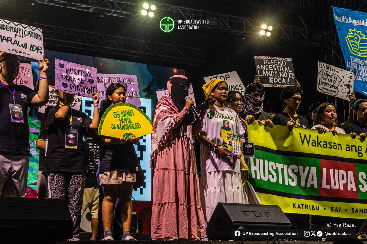 upbroadass's tweet photo. REV 2025 was a night we can never forget—fueled by music, movement, and messages that matter. ✊💥

#UPFair
#UPFairREV
#UPFair2025
#IsigawAngBukas
#BroadAss56 https://t.co/cOxbg6tbAL